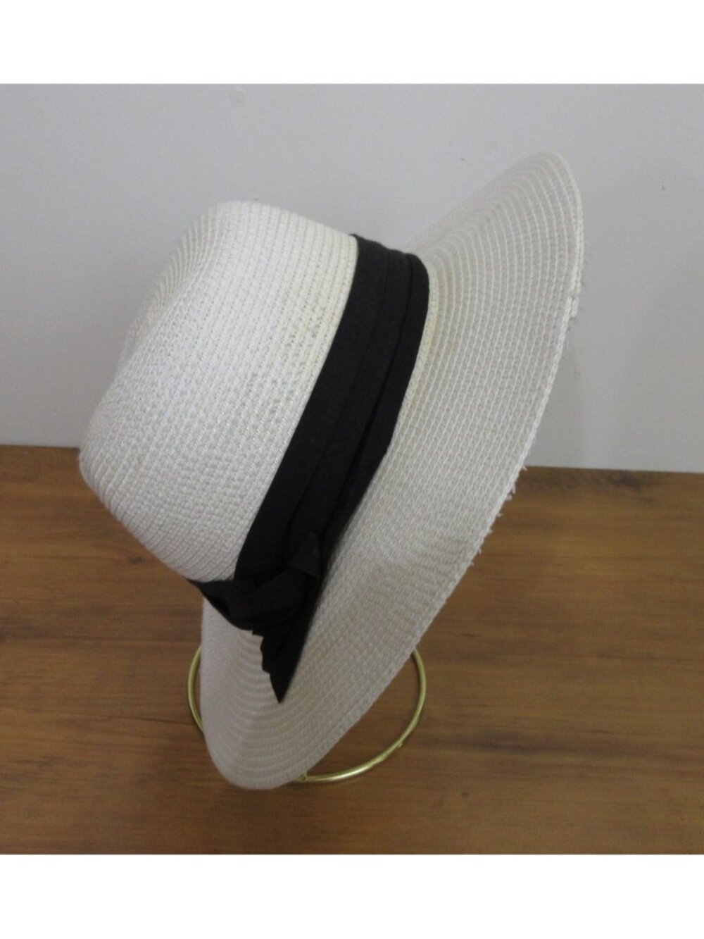 Men Women Panama Hat Fedora Sun Cap Wide 2.5" Brim 100% Paper Straw Lightweight